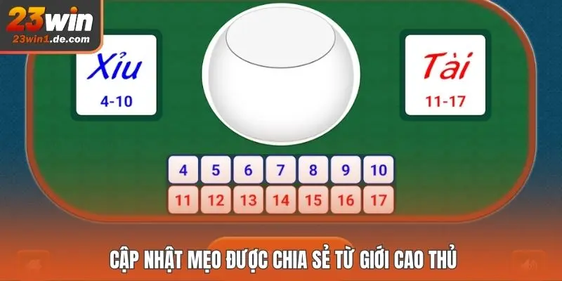 Cập nhật mẹo được chia sẻ từ giới cao thủ